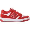 imageNew Balance Kids 480 V1 Laceup SneakerRedWhite