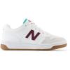 imageNew Balance Kids 480 V1 Laceup SneakerWhiteNb Burgundy