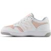 imageNew Balance Kids 480 V1 Laceup SneakerWhitePink Haze