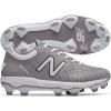 imageNew Balance Mens 4040 V5 TPU MoldedBaseball ShoeGreyWhite