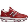 imageNew Balance Mens 4040 V5 TPU MoldedBaseball ShoeMaroonWhite