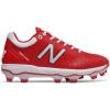 imageNew Balance Mens 4040 V5 TPU MoldedBaseball ShoeRedWhite