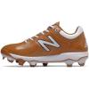 imageNew Balance Mens 4040 V5 TPU MoldedBaseball ShoeTexas Orange