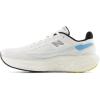 imageNew Balance Mens Fresh Foam X 1080 V13Running ShoeWhiteBlackCoastal Blue