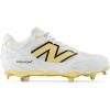 imageNew Balance Mens Fresh Foam X 3000 V7WhiteMetallic GoldThunder