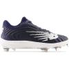 imageNew Balance Mens FuelCell 4040 V7 Metal Baseball Shoe Team NavyOptic White 9 W