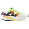 imageNew Balance Mens FuelCell Rebel V4 Running ShoesWhiteBleached Lime GloHot Mango