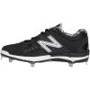 imageNew Balance Mens L3000V2 Metal Low Baseball CleatsBlack