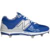 imageNew Balance Mens L3000V2 Metal Low Baseball CleatsRoyalSilver