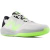 imageNew Balance Mens MC996 Lightweight Tennis ShoeWhiteBleached Lime GloBlack