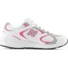 imageNew Balance UnisexChild 408 V1 Laceup SneakerNb 103 WhitePink Satin