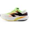 imageNew Balance Womens FuelCell Rebel V4WhiteBleached Lime GloHot Mango