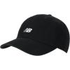 imageNew Balance 6 Panel Curved Brim Classic CapV 20  Black