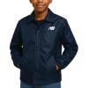 imageNew Balance Boys Training Jacket  Classic Long Sleeve Boys Jacket  Button Down Baseball Kids Warm Up Track JacketNb Navy
