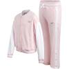 imageNew Balance Girls Sweatsuit Set  2 Piece Long Sleeve Fleece Baseball Jacket and Jogger Sweatpants Girls Athletic Sets 716Rose Sugar