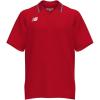 imageNew Balance Mens Team Rally 20 Baseball Polo Red L