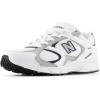 imageNew Balance UnisexChild 408 V1 Laceup SneakerNb 103 WhiteNatural Indigo