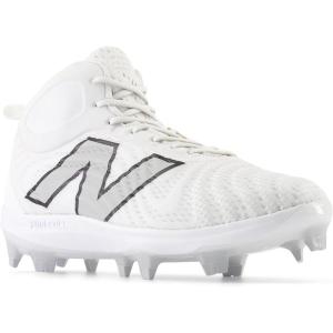 imageNew Balance FuelCell 4040v7 MidMolded Baseball CleatsOptic WhiteRaincloud