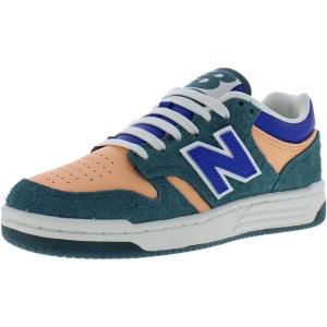 imageNew Balance Kids 480 V1 Laceup SneakerGreenOrangemulticolored