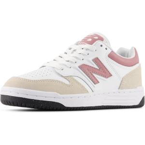 imageNew Balance Kids 480 V1 Laceup SneakerNb 103 WhiteRosewood