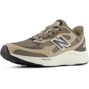 imageNew Balance Kids Fresh Foam Arishi V4 Tiralux LaceUp Running Shoe StonewareThunder Brown 4 Big Kid