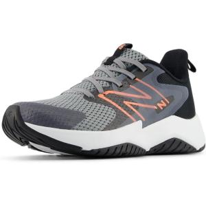 imageNew Balance Kids Rave Run V2 LaceUp Running ShoesSlate GreyBlack