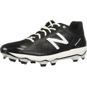 imageNew Balance Mens 4040 V5 TPU MoldedBaseball ShoeBlackWhite