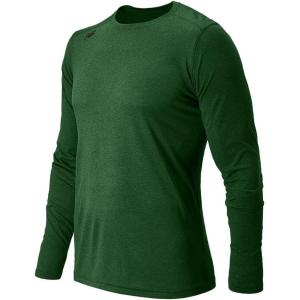 imageNew Balance Mens Baseball Tech Long SleeveDark Green