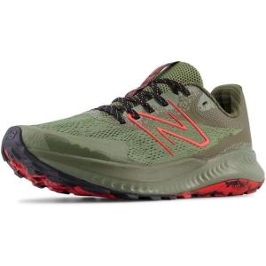imageNew Balance Mens DynaSoft Nitrel V5 Trail Running ShoeDark OlivineDark CamoNeo Flame