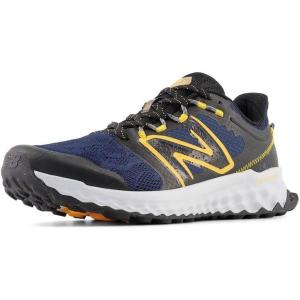 imageNew Balance Mens Fresh Foam Garo V1Trail Running ShoeNb NavyHot MarigoldBlack