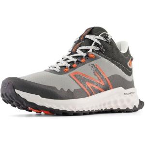 imageNew Balance Mens Fresh Foam Garoe Mid V1Trail Running ShoeShadow GreyGrey MatterBlaze Orange
