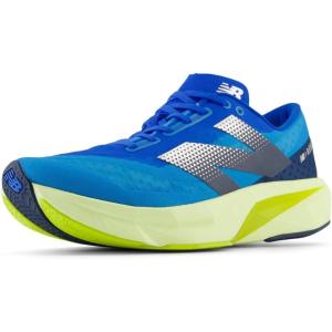 imageNew Balance Mens FuelCell Rebel V4 Running ShoesSpice BlueLimelightBlue Oasis