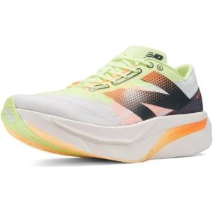 imageNew Balance Mens FuelCell Supercomp Elite V4 Running ShoesWhiteBleached Lime GloHot Mango