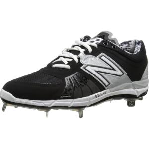 imageNew Balance Mens L3000V2 Metal Low Baseball CleatsBlacksilver