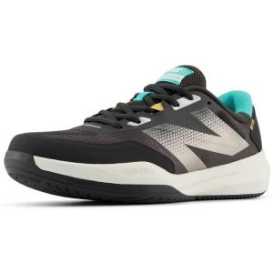 imageNew Balance Mens MC996 Lightweight Tennis ShoeBlack CementCyber JadeClementine