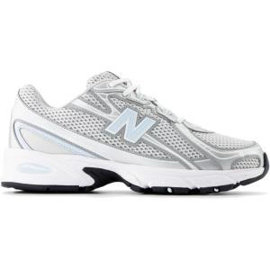 imageNew Balance Mens MC996 Lightweight Tennis ShoeGrey MatterFrosted GlassSilver MetallicWhite