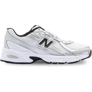 imageNew Balance Mens MC996 Lightweight Tennis ShoeWhiteMetallic Silver 877 C 1