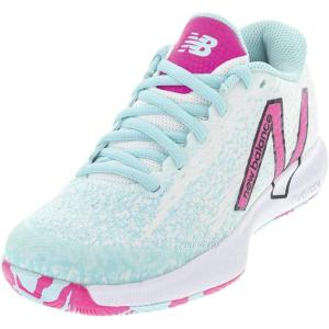 imageNew Balance Mens MC996 Lightweight Tennis ShoeWhitePink GloGlacier