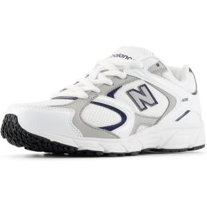 imageNew Balance UnisexChild 408 V1 Laceup SneakerNb 103 WhiteNatural Indigo