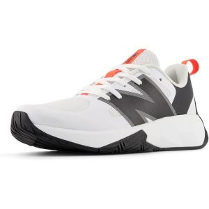 imageNew Balance UnisexChild FuelCell Play V1 LaceupWhiteUrgent RedBlack