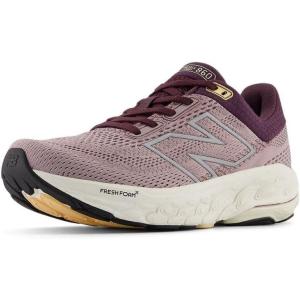imageNew Balance Womens Fresh Foam X 860 V14 Running ShoesIce WinePlum BrownSilver Metallic