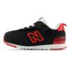imageNew Balance Kids 515 V1 Laceup SneakerBlackTrue Red
