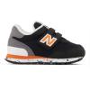 imageNew Balance Kids 515 V1 Laceup SneakerBlackVibrant Orange