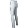 imageNew Balance Mens Adversary 20 Piped Tapered Baseball PantWhiteblack
