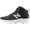 imageNew Balance Mens Fresh Foam 3000 V6 MidmoldedBaseball ShoeBlackWhite