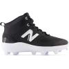 imageNew Balance Mens Fresh Foam 3000 V6 MidmoldedBaseball ShoeBlackWhite