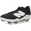 imageNew Balance Mens Fresh Foam X 3000 V7 Baseball Shoe Black SyntheticWhite 8 M