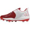 imageNew Balance Mens Fuelcell 4040 V6 Baseball CleatsTeam RedWhite