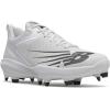 imageNew Balance Mens Fuelcell 4040 V6 Baseball CleatsWhiteBlack