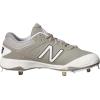 imageNew Balance Mens L4040V3 Cleat Baseball ShoeGreyWhite